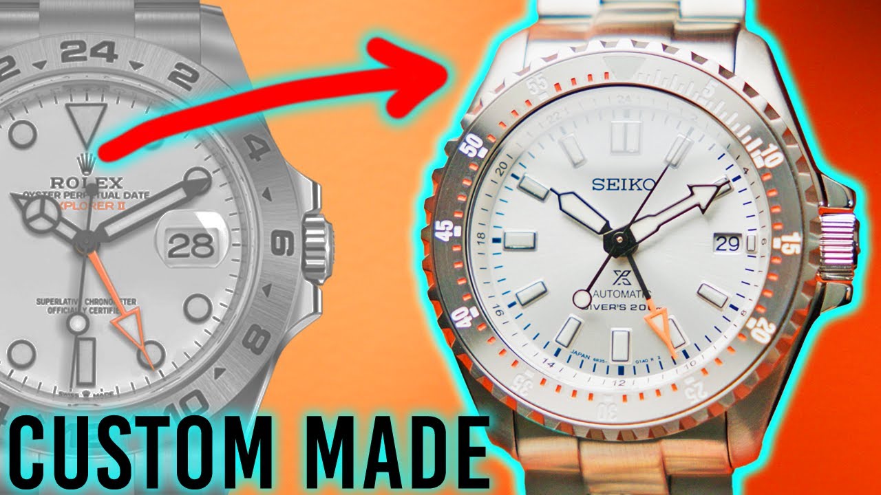 Если бы Rolex и Seiko создали часы вместе... Custom Adventurer Seiko Mod