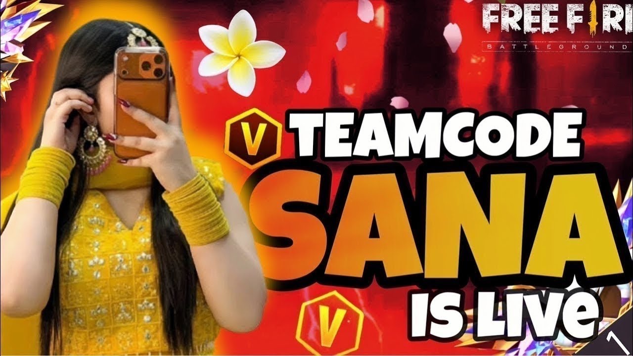FREE FIRE LIVE GIVEAWAY CUSTOM ROOM | FF LIVE GIVEAWAY DIAMOND TEAM CODE || 