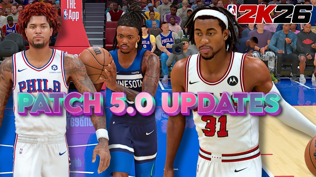 NBA 2K25 PATCH 5.0 UPDATE| PC