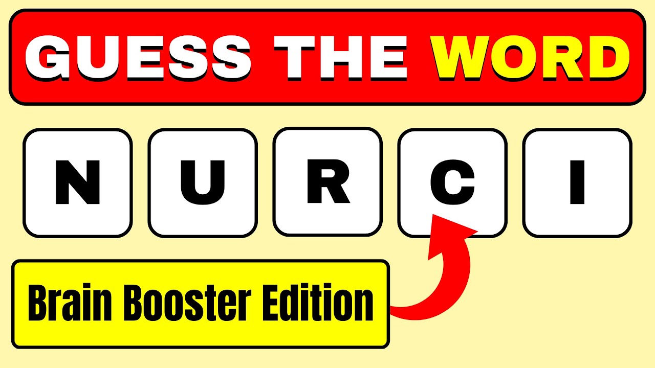 Guess The WORD | Scramble Word Challenge Round 27 By Mindful Mosaic 2.0 | Brain Booster Edition