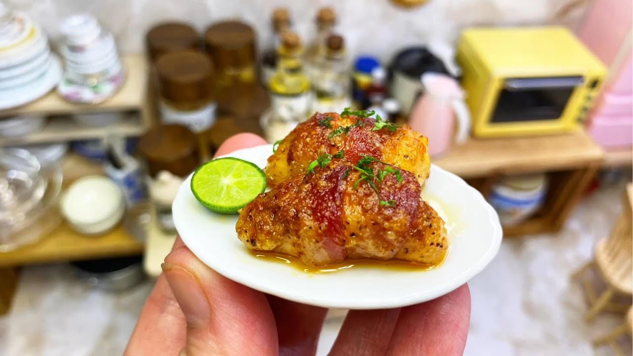 Satisfying Mini Bacon Garlic Parmesan Chicken 🥓🍗🧄
