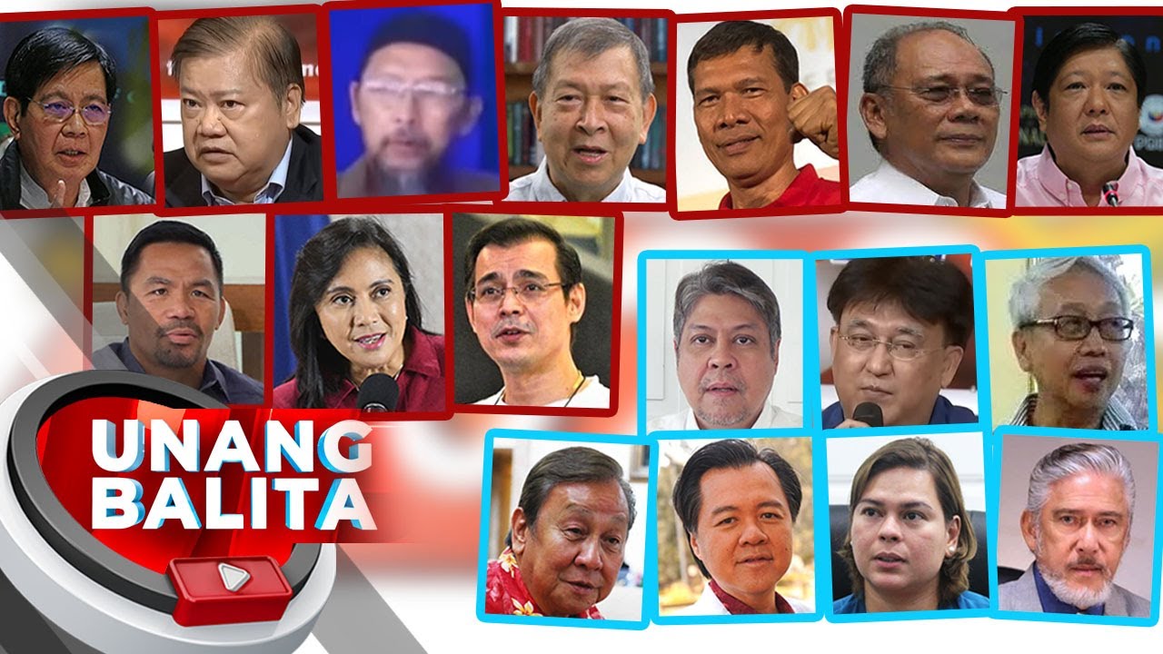 Eleksyon 2022: Panunuyo ng presidential at VP candidates, patuloy | UB