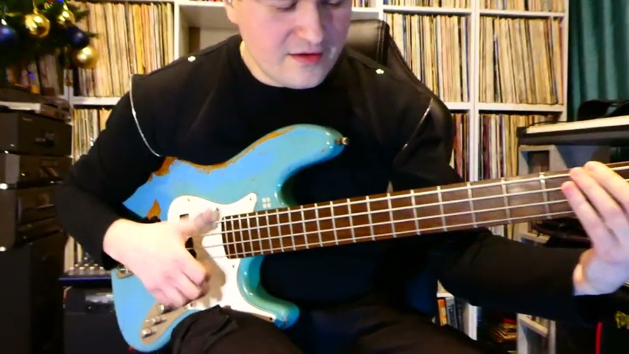 Level 42 - Hot Water bass cover