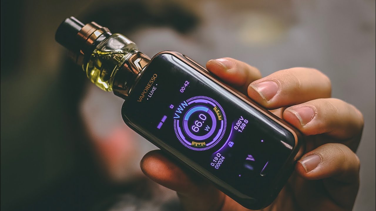 Vaporesso Luxe kit unboxing