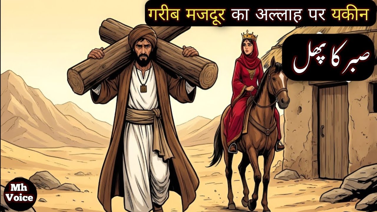 Gareeb Mazdoor Ka Sabr Aur Allah Par Yakeen  | Emotional Islamic Moral Story | #mhvoice2