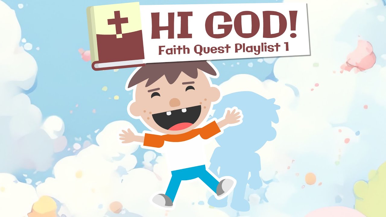 God Says Hi, Roys Bedoys! - 55 Minutes Christian Cartoon - Faith Quest Playlist 1