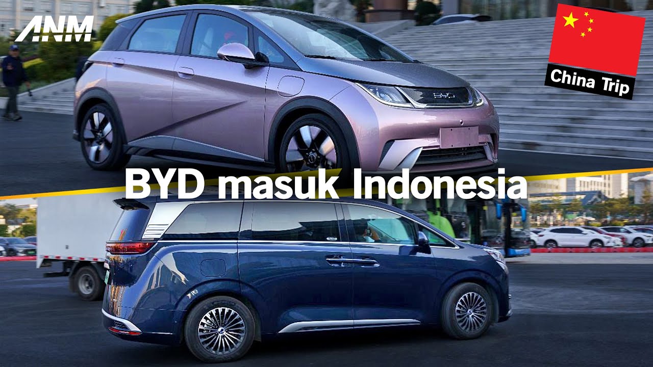 Nyetir 3 mobil BYD di markasnya langsung!
