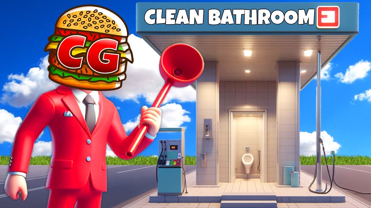 UPGRADING My GROSS Restroom in My Gas Station in Pumping Simulator 2!