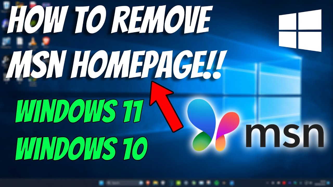 How To Fix MSN Homepage Opens Automatically With Windows Startup