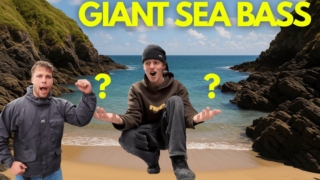 Day 1: We Begin the GIANT SEA BASS HUNT! (South Devon Lure Fishing)