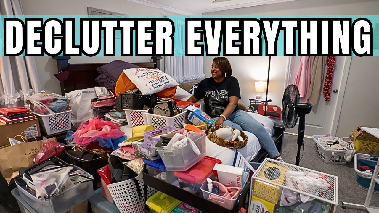 DECLUTTER WITH ME: Kitchen, Closet & Bathroom ✨TOTAL CLOSET TRANSFORMATION 