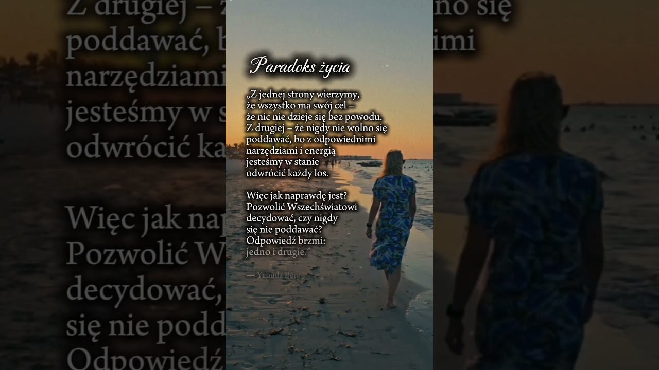 Paradoks życia | Yehuda Berg 
