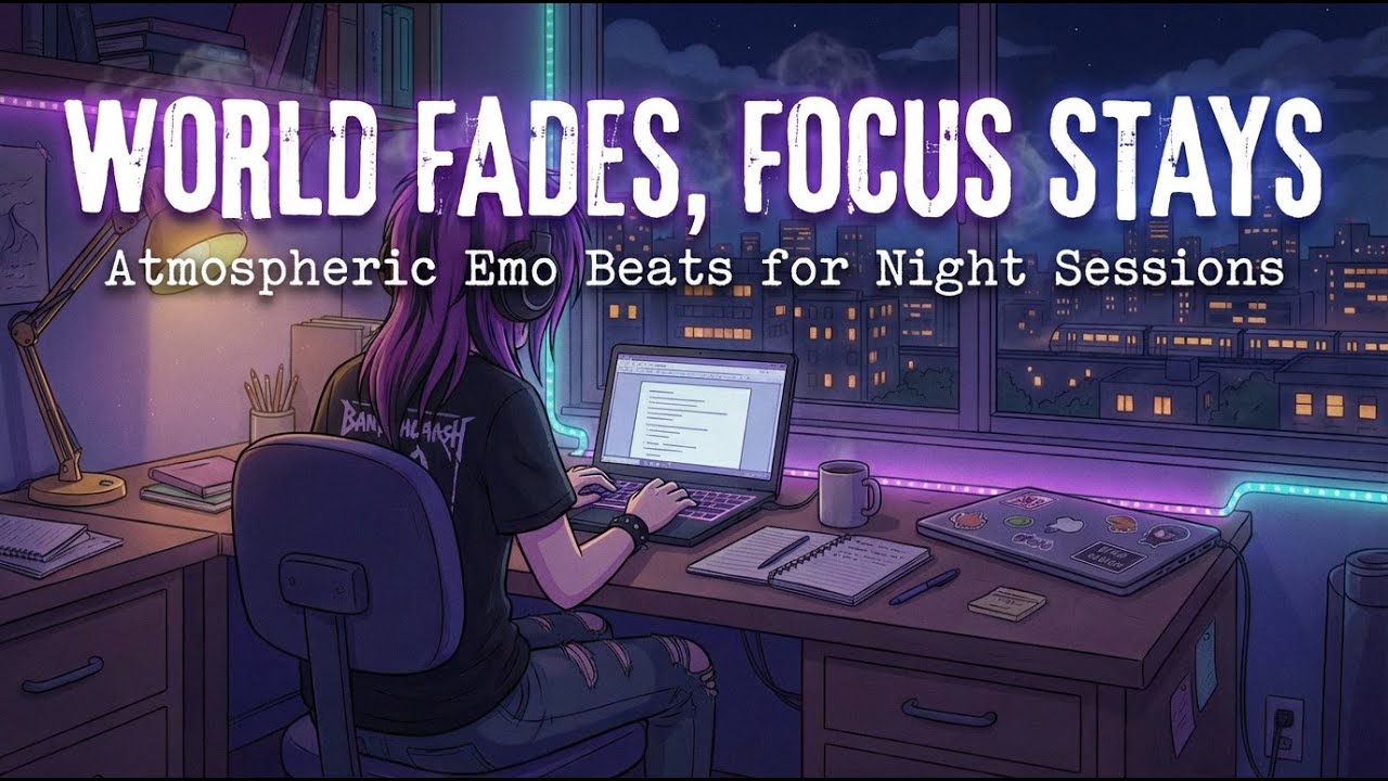 World Fades, Focus Stays – Atmospheric Emo Beats for Night Sessions