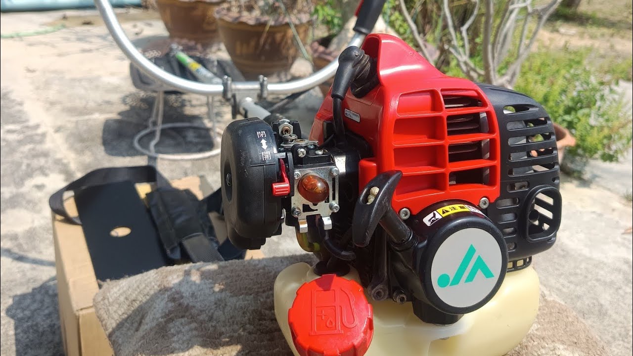 ep.556 ขายเครื่องตัดหญ้า #Asaba 2620 ( #Shindaiwa26cc. ) พร้อมใช้งานราคา4600บ.