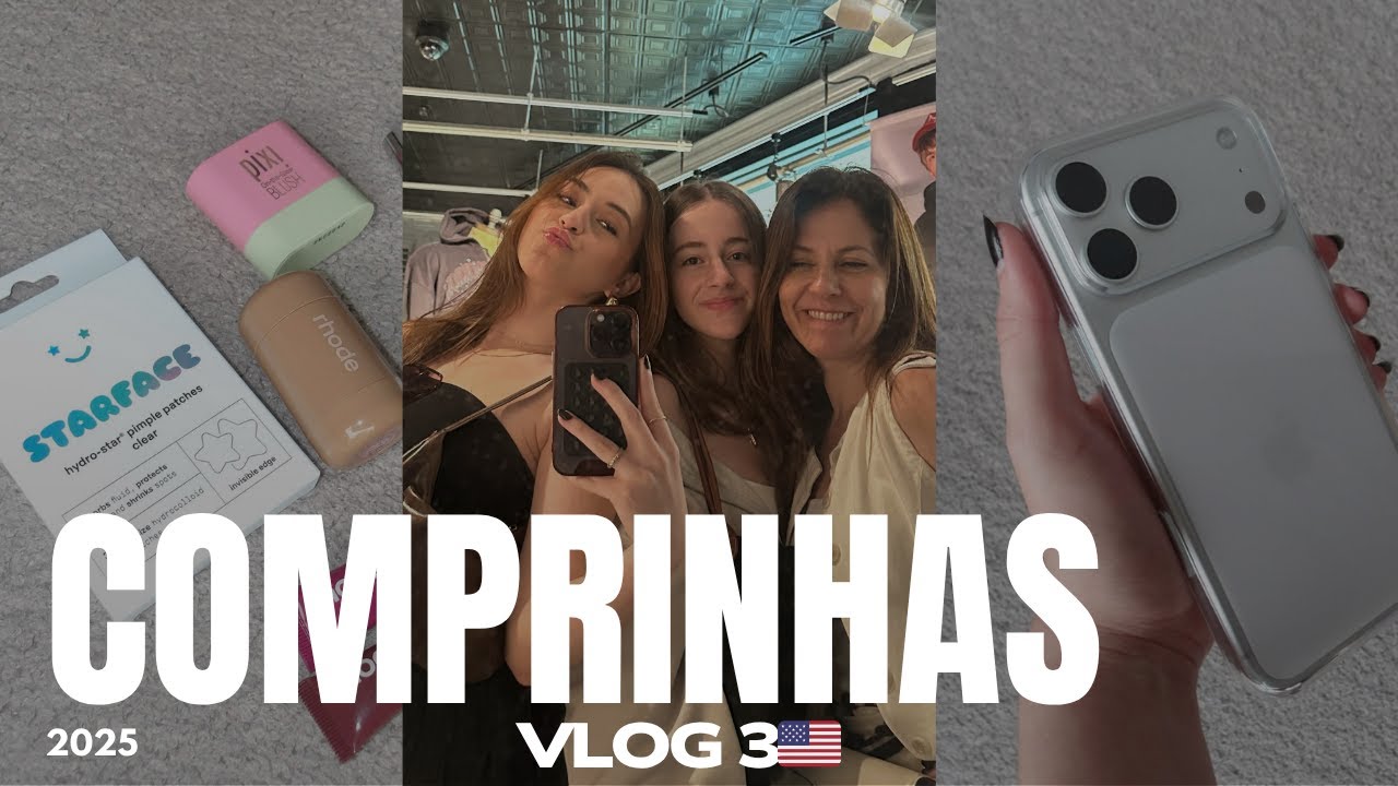 COMPREI MEU IPHONE NOVO🇺🇸 mais um dia de comprinhas! - ep 3