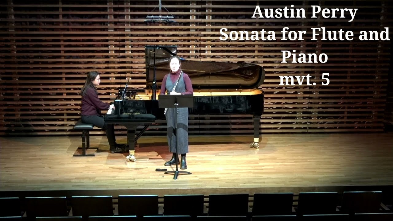 Austin Perry, Sepulchre by the Sea (Sonata for Flute and Piano), movement 5
