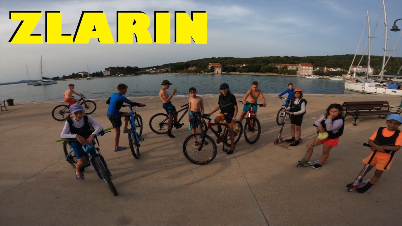 Istražujem OTOK ZLARIN - naišao na hrpu obožavatelja