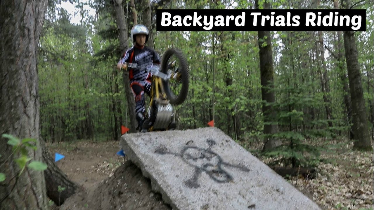 Backyard Trials Riding - 2013 SHERCO 250 ST