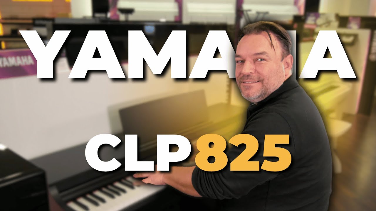 YAMAHA CLP-825 DIGITALPIANO IM TEST 🎹 KLANG & FEATURES IM ÜBERBLICK