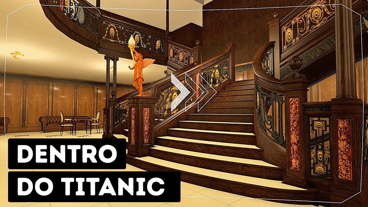 Um Tour Virtual Completo Por Dentro do Titanic