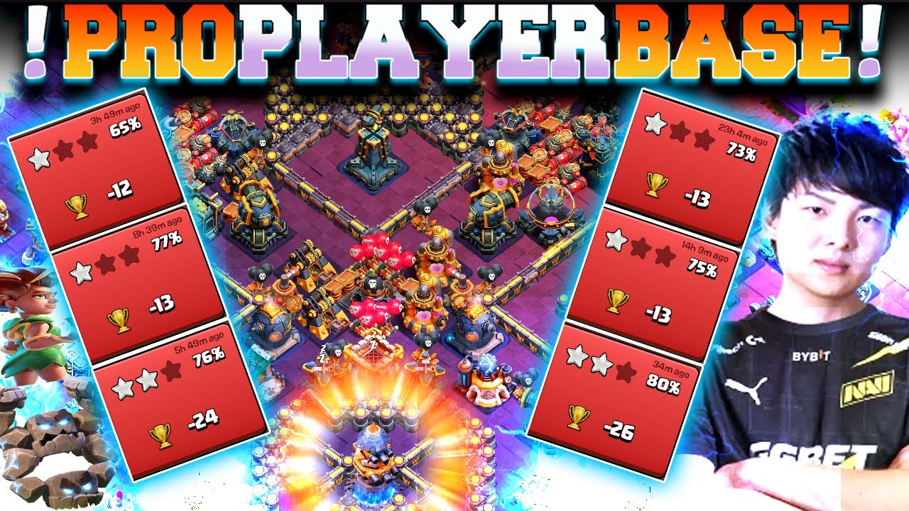 NEW TH18 PRO PLAYER LEGEND BASE COPY LINK | TH18 ANTI METEOR GOLEM BASE | BEST TH18 WAR & CWL BASE