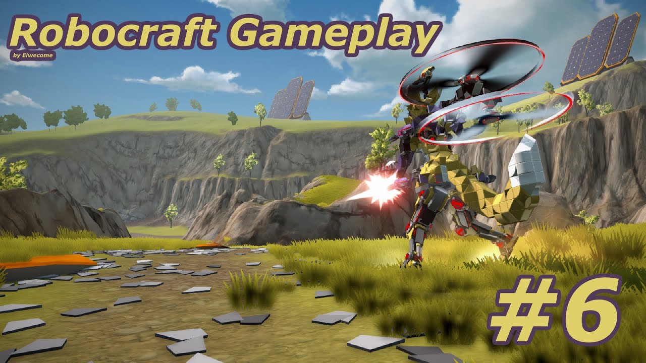 A little artbot in action! / Robocraft Gameplay 6