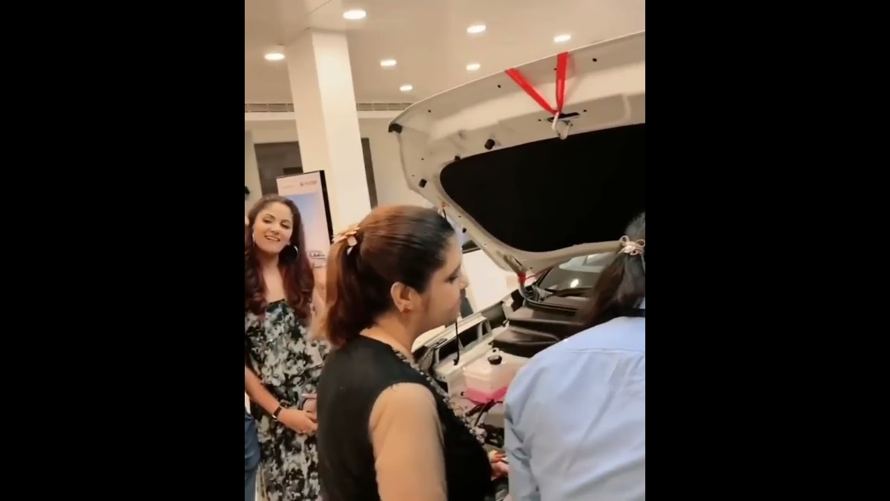 Neel Trina new video with his new car #shorts