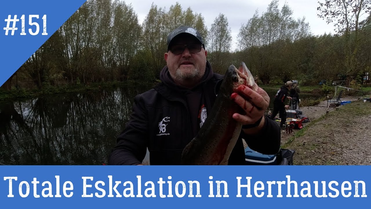 #151 Totale Eskalation im Angelparadies Herrhausen an Teich 3