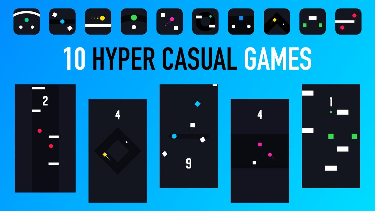 10 Endless Hyper Casual Mobile Games
