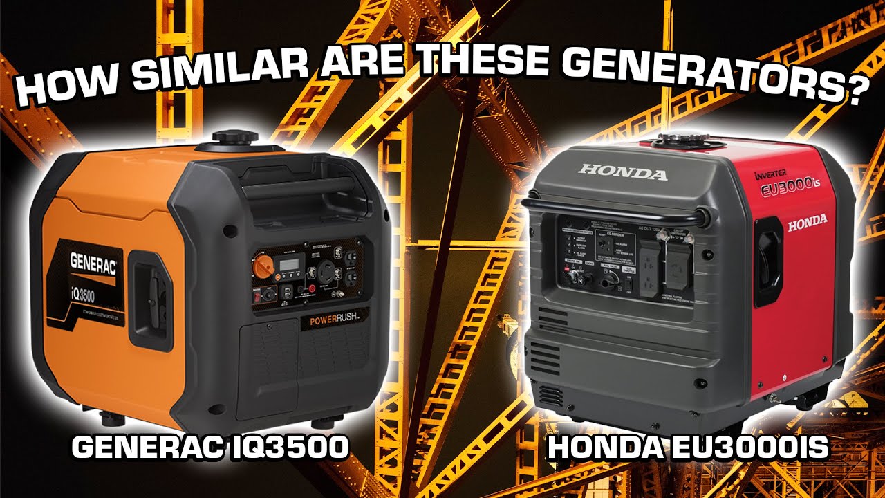 Лицом к лицу: Honda EU3000iS против Generac iQ3500