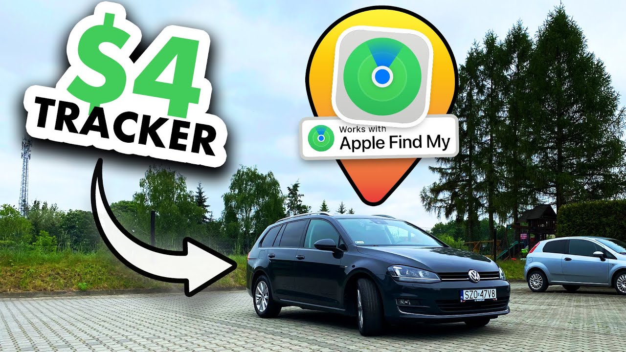 $4 AirTag: car tracker working with Apple FindMy from AliExpress