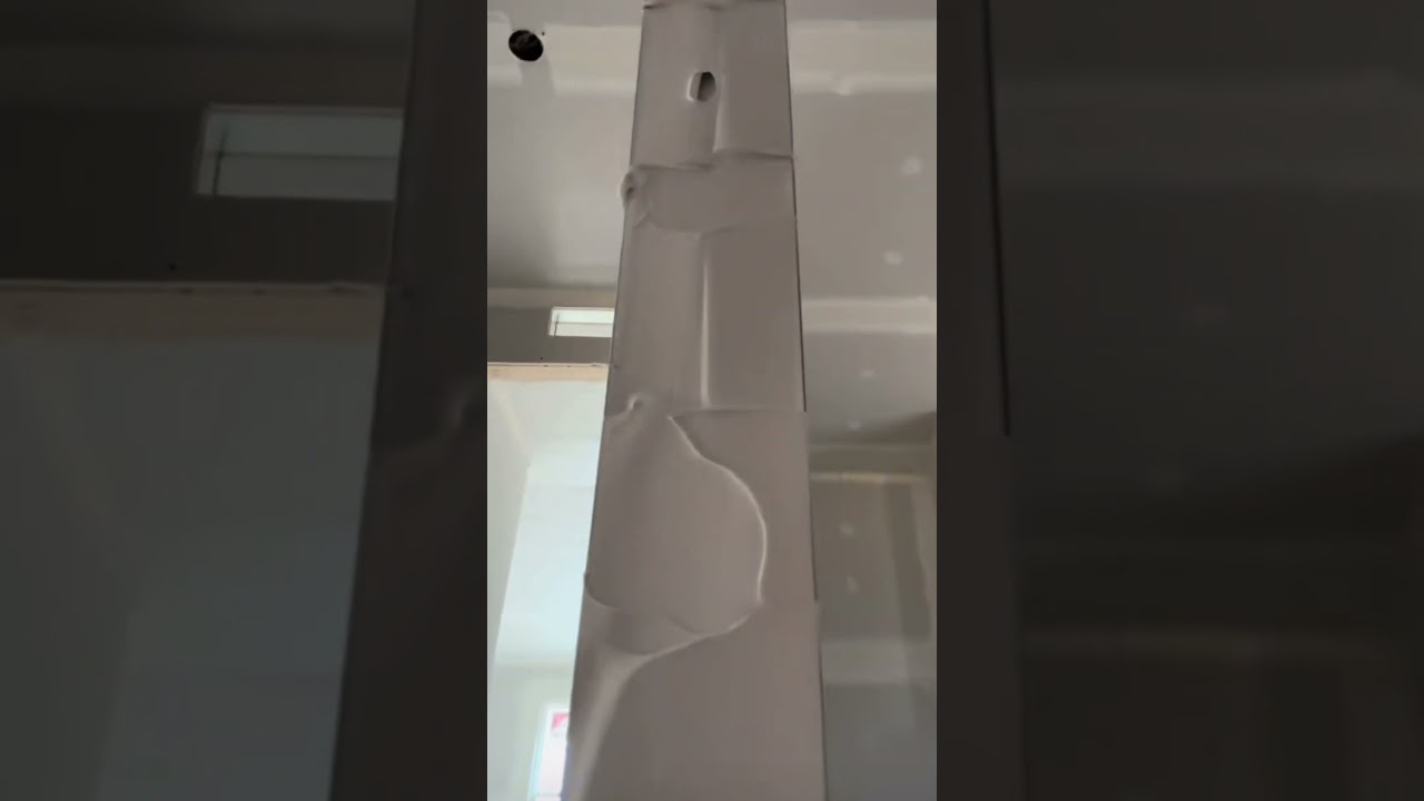 Steel corner bead leveling | Drywall construction life 