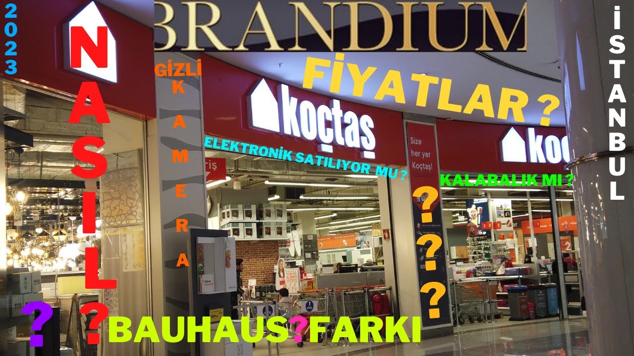 KOÇTAŞ NASIL BİR YER ? FİYATLAR NASIL ? BAUHAUS'DAN NE FARKI VAR