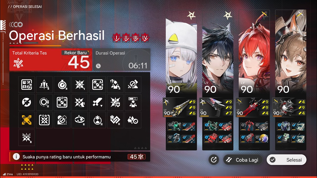 Risk 45!! Contingency Contract Full Run + Build Tim | Arknights: Endfield