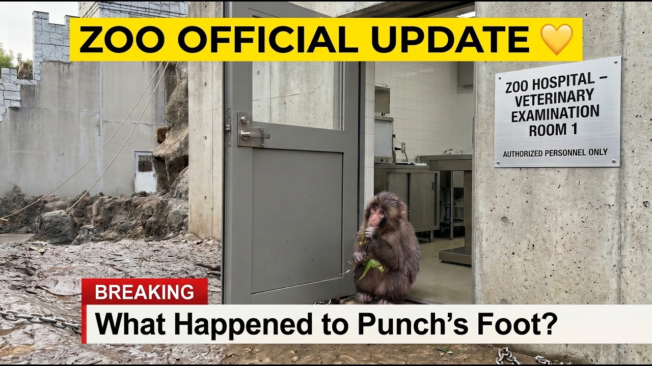Новости о Punch the Monkey: официальное заявление зоопарка о травме ноги &mdash; 15 августа