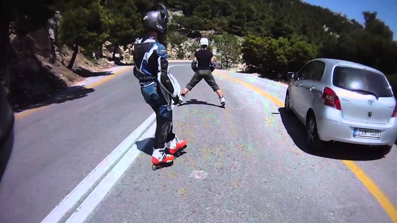 Learning Inline Downhill brakes