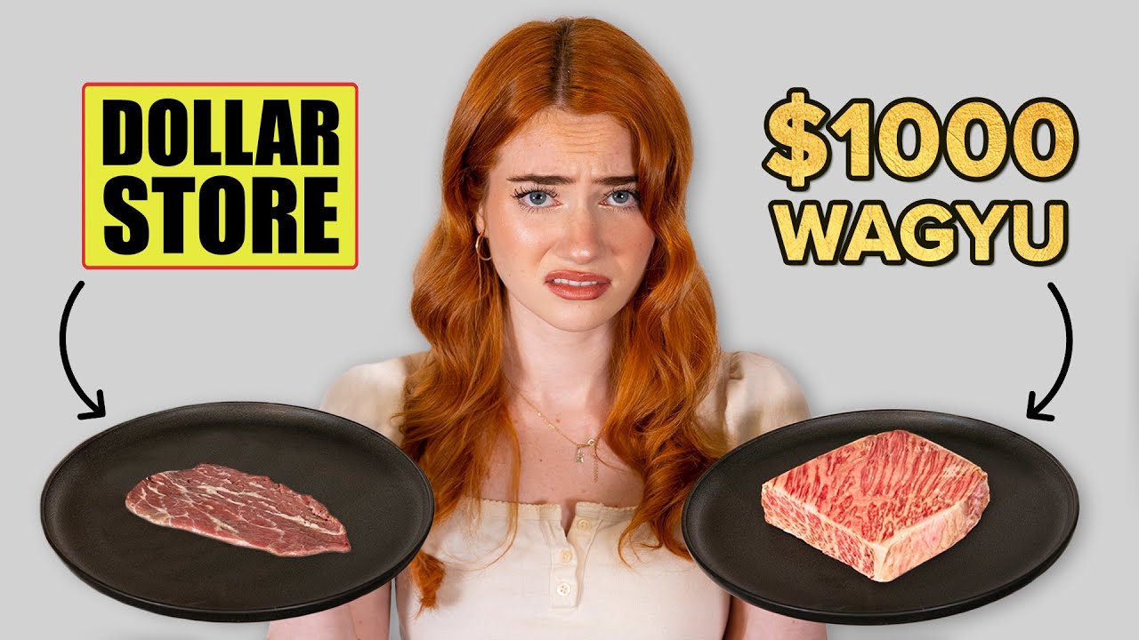 Стейк за $1 против $1000
