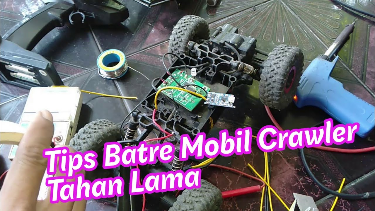 Upgrade Baterai Mobil RC Rock Crawler | Tips Batre RC Tahan Lama
