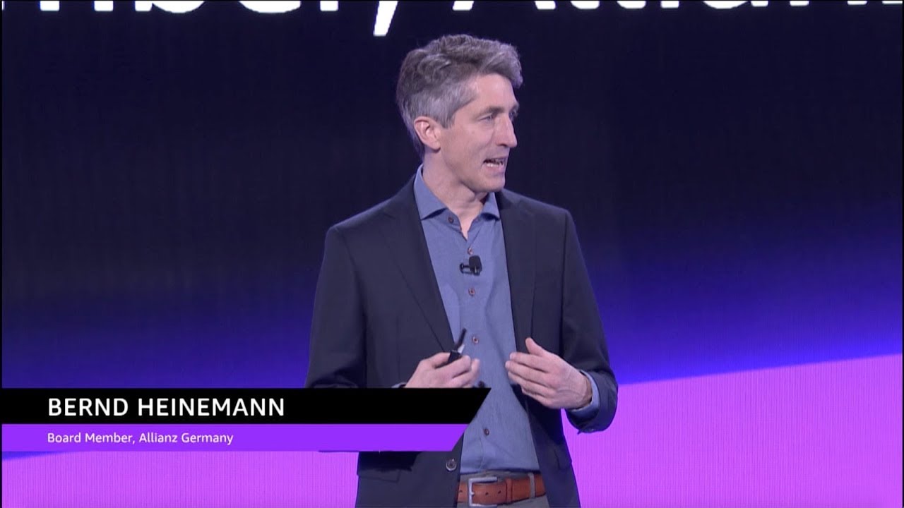 AWS re:Invent 2018: Bernd Heinemann, Board Member at Allianz, Speaks at Global Partner Summit