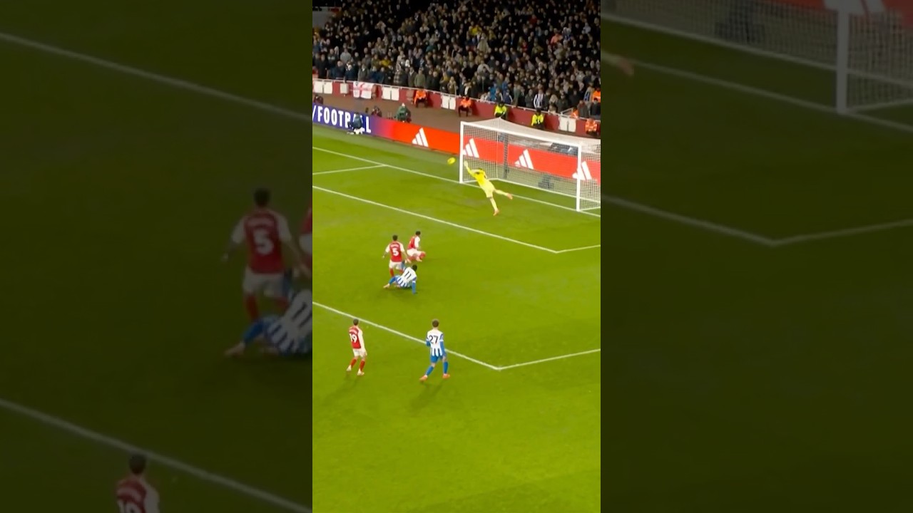 RIDICULOUSLY GOOD DAVID RAYA SAVE!