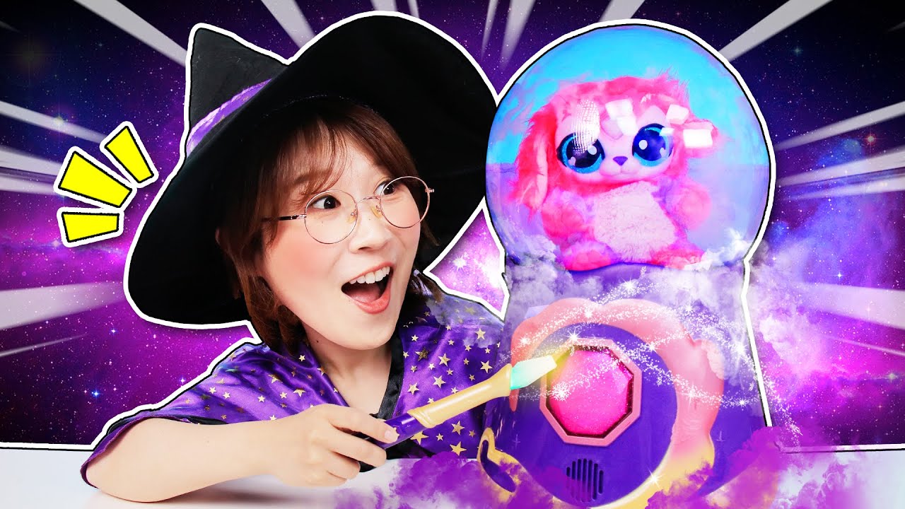 魔法水晶球玩具開箱！狀況百出，夏天能成功召喚精靈嗎？ MAGIC MIXIES Crystal Ball Review 小伶玩具 | Xiaoling toy