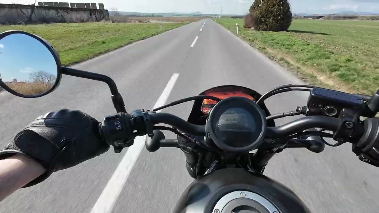 First ride on the Honda Rebel 500