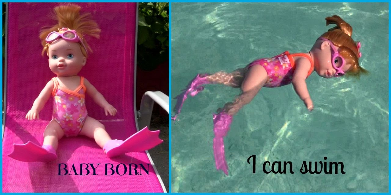 My little BABY born ♥ I can swim ♥ Schwimm Puppe | Zapf Creation