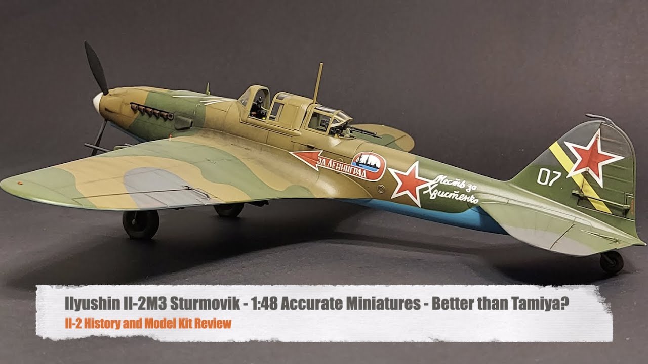 Accurate Miniatures 1:48 Il-2 Sturmovik Review - Best Il-2 Model?