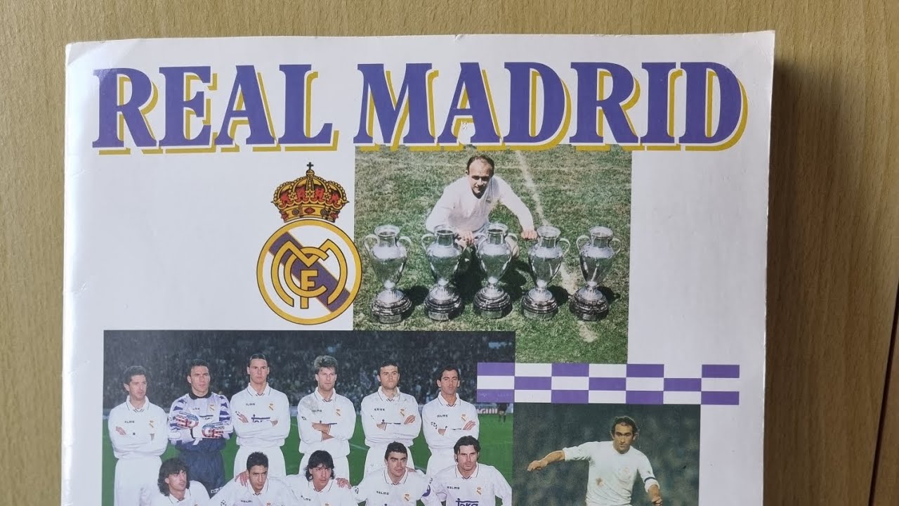 20/01/23 Gran album del Real Madrid 95-96.