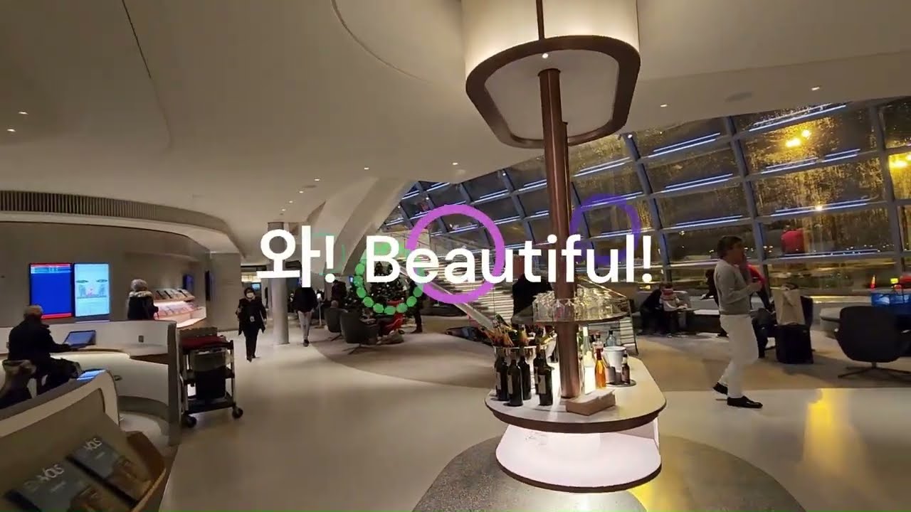 [Channel Opening] 파리 공항 2층 라운지 가보신 분?  Double Decker Air France Lounge CDG 2F - EP01