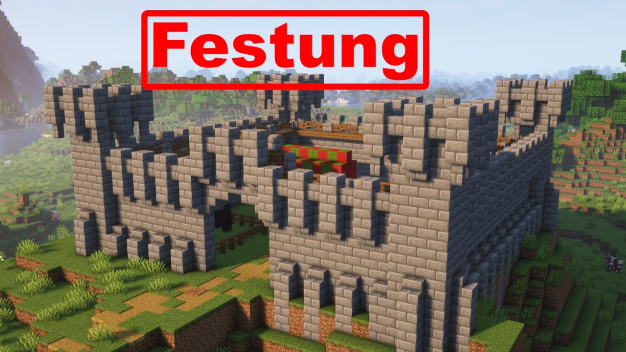 Minecraft Festung bauen | Tutorial | TheMoGamer