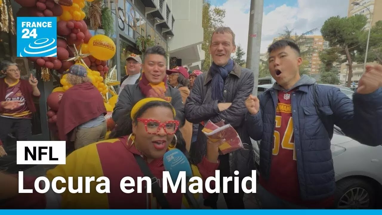 La fiebre de la NFL se siente en Madrid &bull; FRANCE 24 Espa&ntilde;ol