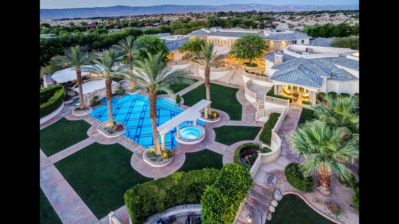 $10M Rancho Mirage MEGA MANSION |  Celebrity Estate | A Private 5-Star Resort!
