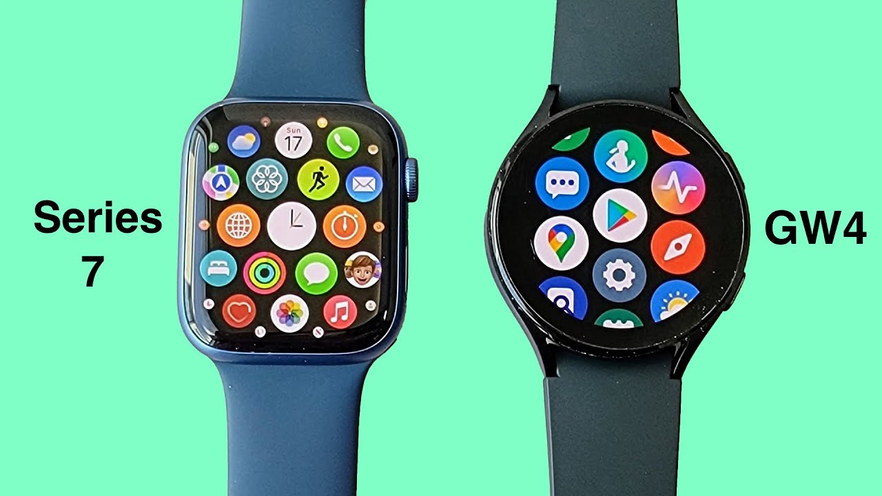 Apple Watch Series 7 vs Samsung Galaxy Watch 4